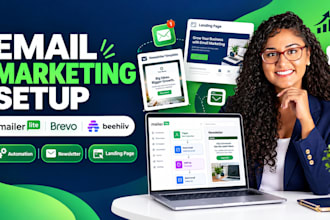 setup mailerlite automation brevo beehiiv newsletter brevo beehiiv landing page