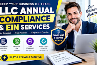 assist with llc annual compliance and ein services