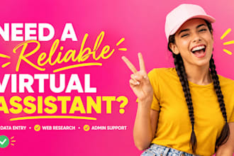 creative full time virtual assistant for social media, admin tasks, adhd VA