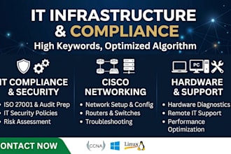 write IT compliance policies and audit reports