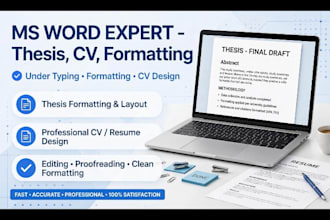 do ms word typing, powerpoint design and inpage urdu typing