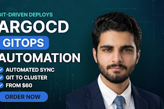 set up argocd gitops for automated kubernetes deployments