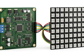 design led driver circuit, rgb matric firmware led lighting controller pcb board