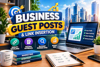 publish guest posts on business websites