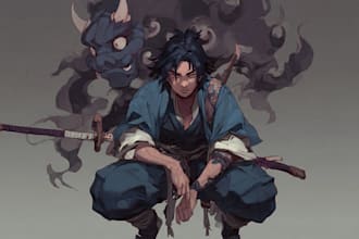 draw a custom dbz or dragon ball oc illustration for you