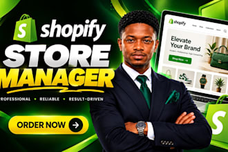 be shopify store manager, shopify virtual assistant to boost shopify store sales