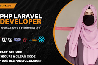 develop a professional laravel ecommerce website