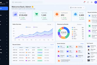 build erp, crm, pos, lms, hrm, inventory web apps and school management software