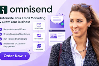setup omnisend automation omnisend flow email marketing newsletters and campaign