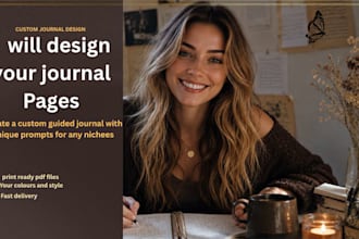 create a custom guided journal with unique prompts for any niche
