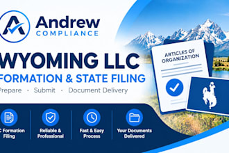 register your wyoming llc, wyoming llc formation, registration and state filing