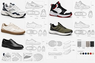 design custom sneakers, shoe design, and 3d footwear mockups