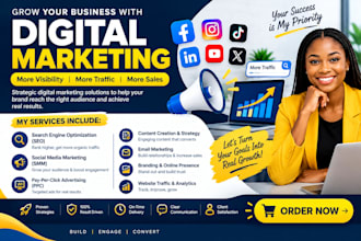 do digital marketing and social media marketing