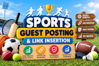 build quality sports backlinks through guest posting