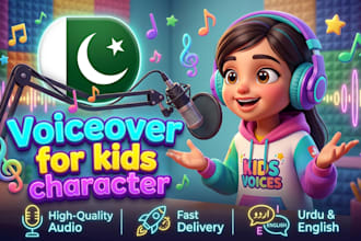 make professional female ai urdu voice over service realistic and natural