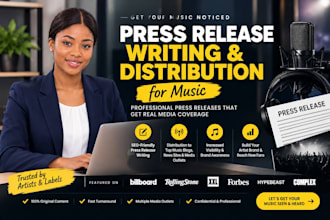 press release writing and distribution for music press release