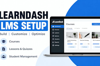build or customize your wordpress learndash lms website