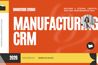 setup manufacturing mrpeasy crm