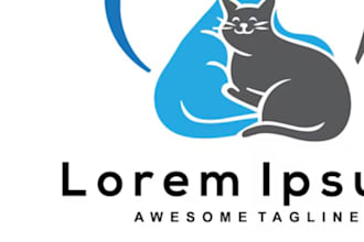 design hand drawn animal logo