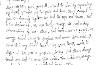 write anything with my beautiful hand writing