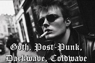 turn your song into a darkwave goth, synthwave or post punk track