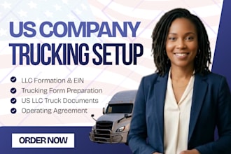 form your texas trucking llc with ein and operating agreement
