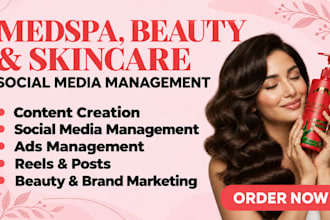 be your medspa beauty skincare social media manager