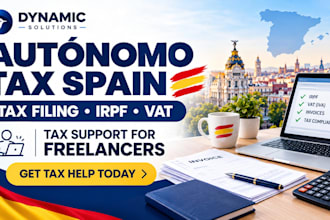 help with autonomo spain tax filing and tax compliance