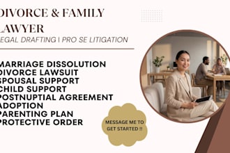 edit, draft, and review your divorce and separation papers