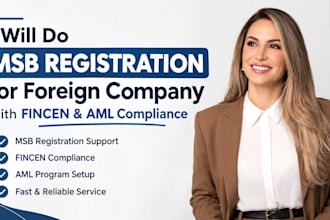 do msb registration for a foreign company with fincen, aml complaint