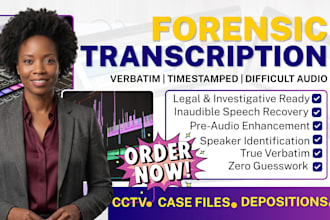 do forensic audio transcription legal audio analysis enhancement audio to text