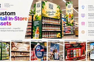 design custom retail in store assets