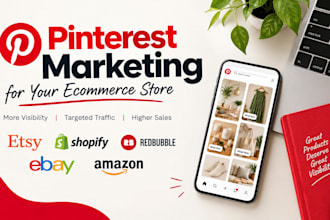 pinterest marketing for shopify etsy redbubble society6 teespring ebay store