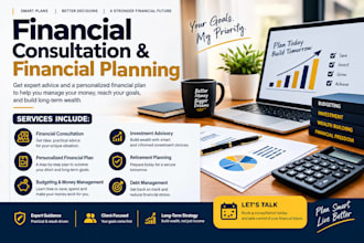 do financial plan, financial analysis and financial consultation