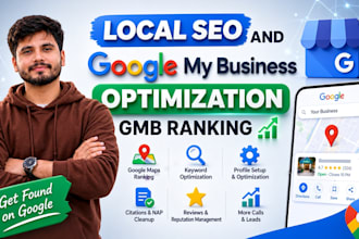 do local seo and google my business optimization, gmb ranking