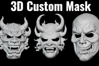 sculpt custom 3d cosplay 3d helmet 3d mas 3d wearable cosplay armor 3d printing