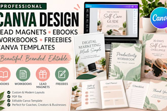 design professional lead magnet ebook workbook freebie