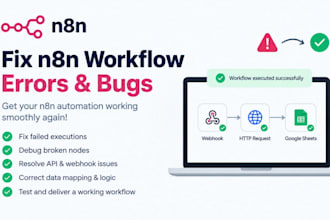 fix n8n API integration, webhook and http request errors