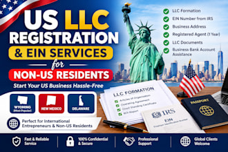 do USA company registration, USA llc registration and ein number
