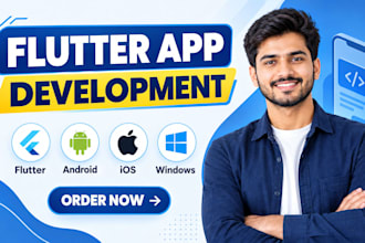 mobile app development in flutter