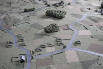 design strategic millitary maps and tactical terrain layouts for wargames 3d dtm