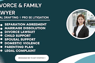 do civil law, marriage, divorce, and child custody