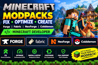 create fix optimize minecraft modpacks forge fabric neoforge minecraft developer