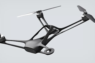 design drone frame, uav drone, underwater and any type of drone for printing