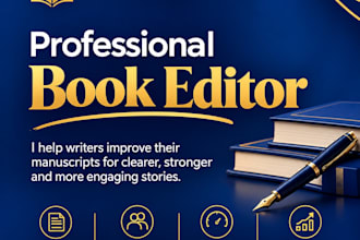 provide developmental editing for your fiction manuscript