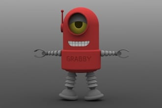 design 3d cad toy parts, articulated figures, interlocking parts and game pieces