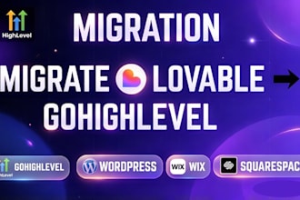 migrate lovable website to gohighlevel, clone ghl sales funnel ai builder to ghl