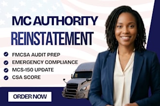 reinstate your revoked mc authority or prepare for an fmcsa audit urgently
