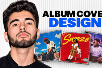 design unique album cover art for your single, ep or album