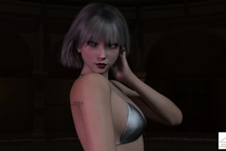 create realistic 3d character renders in daz studio